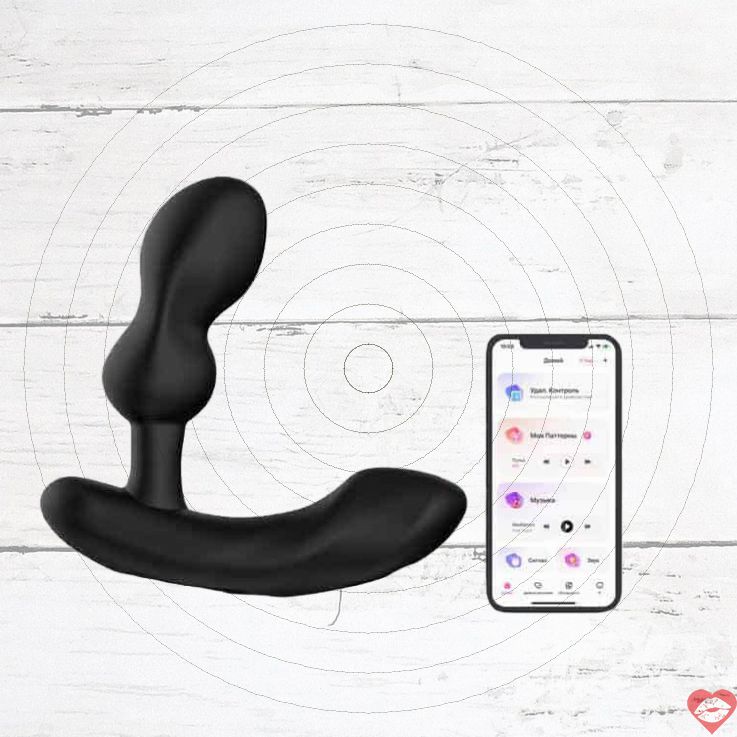 Lovense Edge 2 Prostate Massager Đen App Điều Khiển