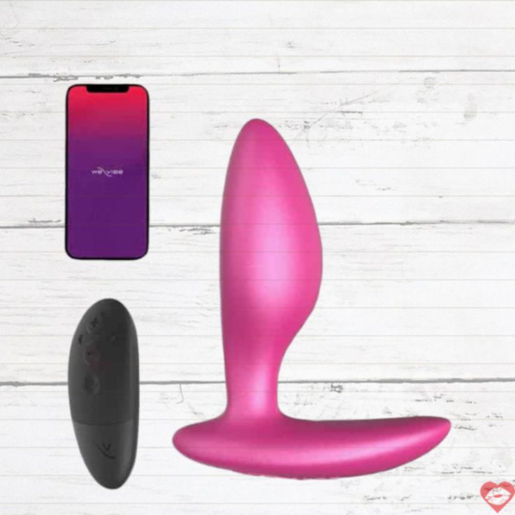 We-Vibe Ditto+ plug hậu môn hồng remote app đôi lứa