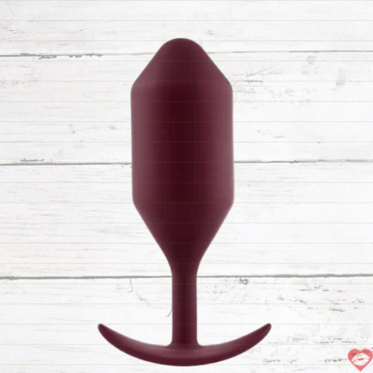 b-Vibe Snug Plug 5 Đít Đỏ 5cm Nặng Siêu Dài