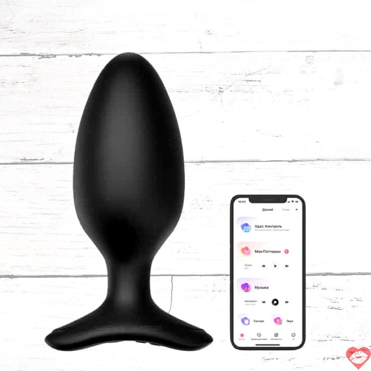 Lovense Hush 2 M Plug Hậu Môn Đen Mạnh Mẽ Điều Khiển App
