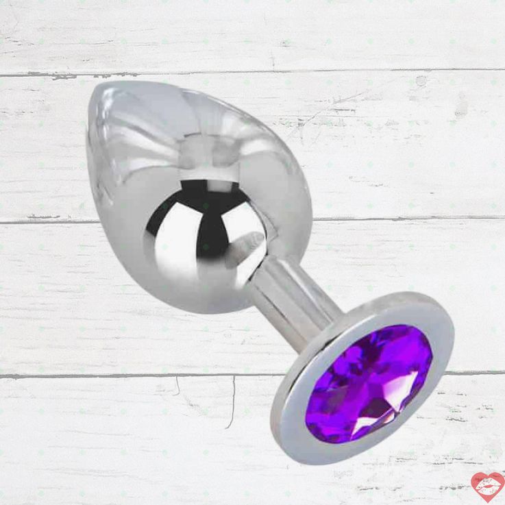 Phích Cắm Hậu Môn Crystal Tím Lớn Erotic Fantasy Gợi Cảm 