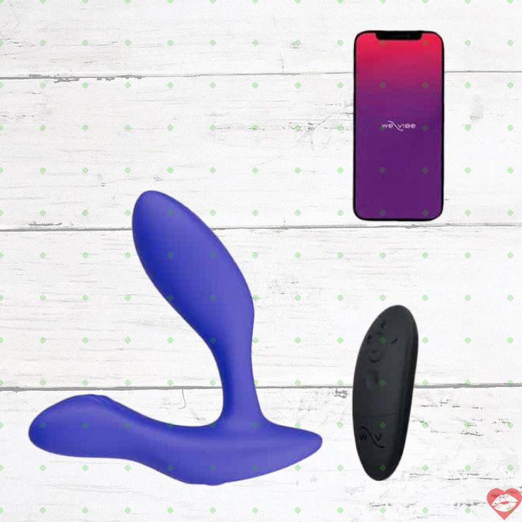 We-Vibe Vector+ Massage Tiền Liệt Siêu Rung Xanh