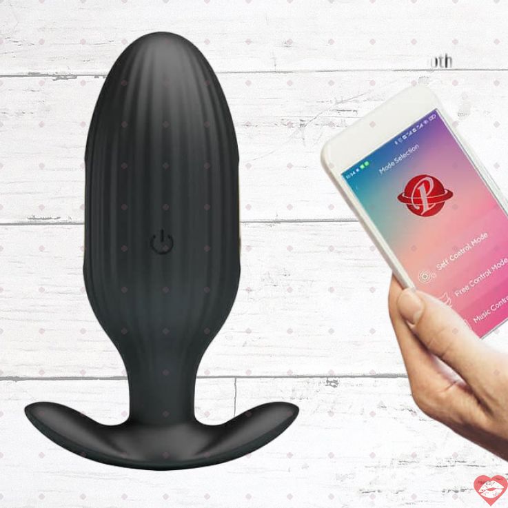 Pretty Love Jefferson Plug Đít Điện Giật App Đen