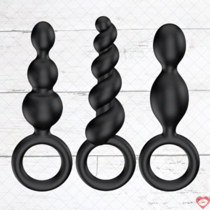 Satisfyer Booty Call 3 Nút Thả Trơn Tru An Toàn Siêu Thỏa Mãn