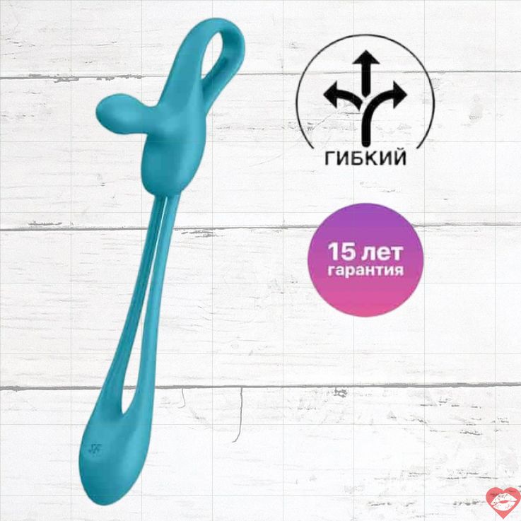 Satisfyer Plug Play 1 Vib Cặp Plug Xanh 43cm