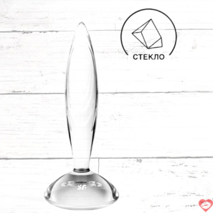 Satisfyer Crystal Anal 20cm Kính Lấp Lánh