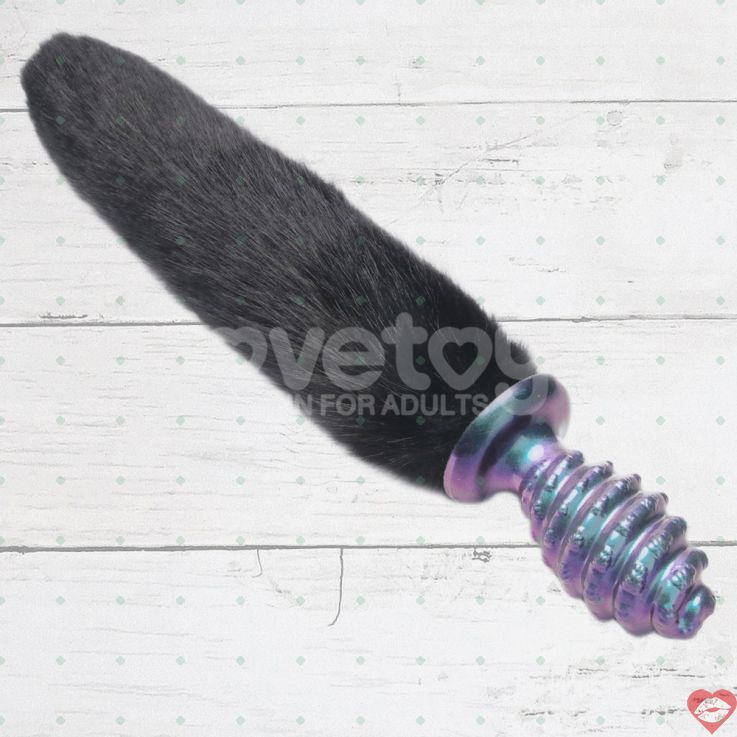 Lovetoy Mysti Tail Cáo Tím 37cm Đuôi Siêu Mịn