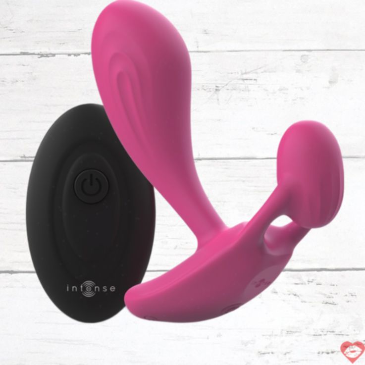 Intense Shelly Plug Hậu Môn Rung Hồng 9cm