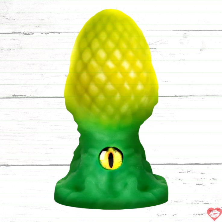 Plug Dragon Eye Creature Cocks Lục Phát Sáng 5.6cm