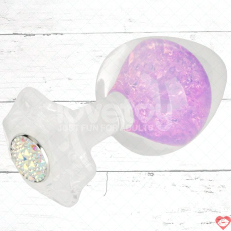 Lovetoy Gemoria Bi Kính Tím Hậu Môn 9.5cm