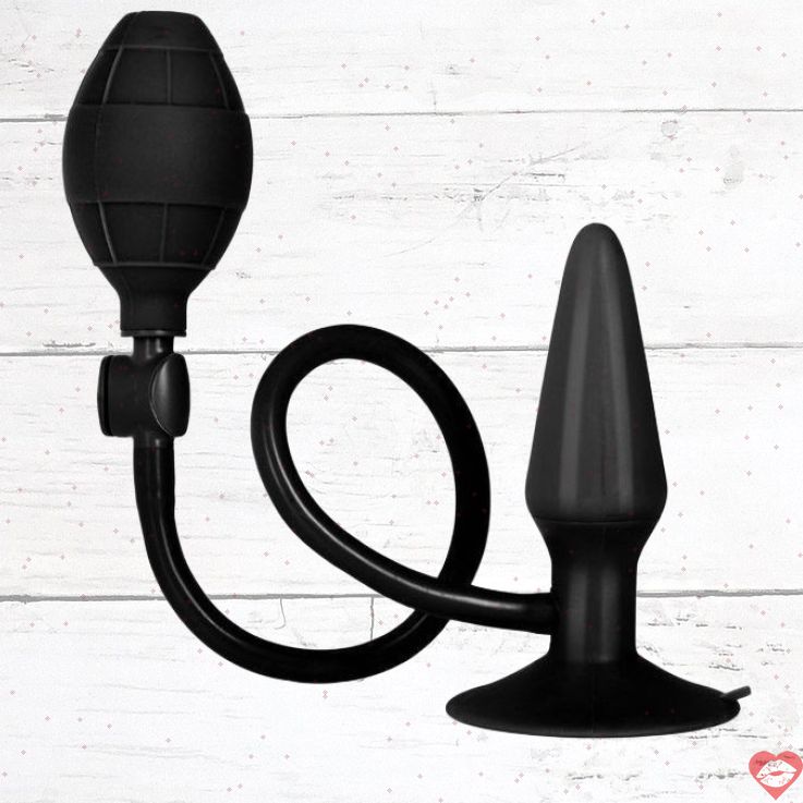 CEN Butt Plug Bơm Phồng Đen Nhỏ Siêu Dễ