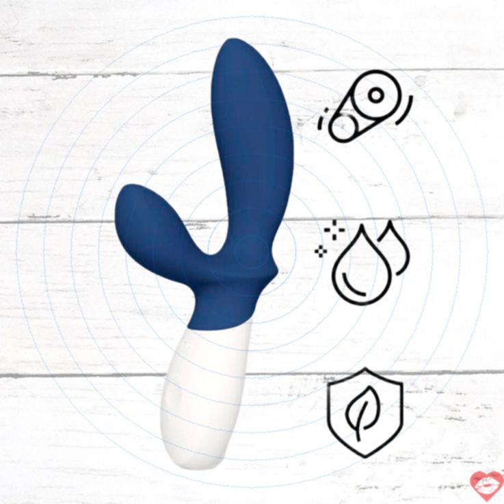 Lelo Loki Wave 2 Xanh Prostate Massage Siêu Mạnh