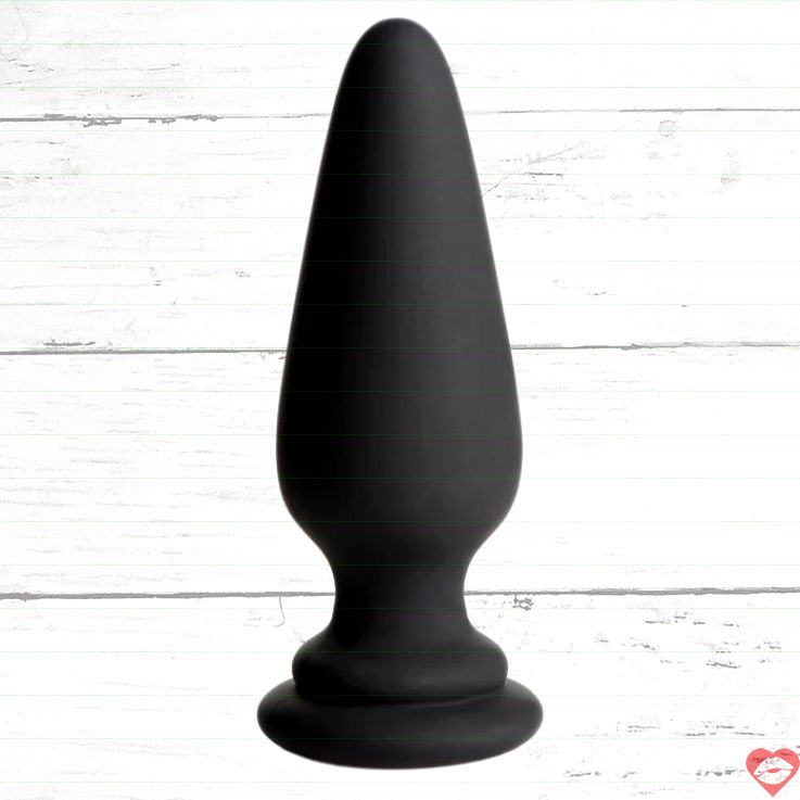 Tailz Plug Đen Lớn 4cm 11.7cm Đuôi Siêu Kích Thích