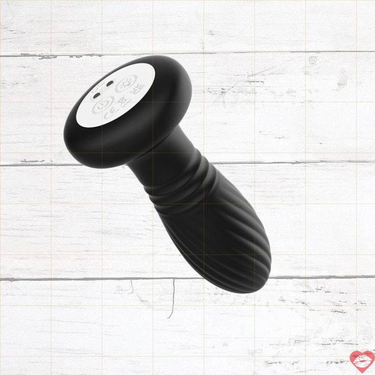 Secwell Libido Rung Đít Đen 11.9cm Thúc Mạnh