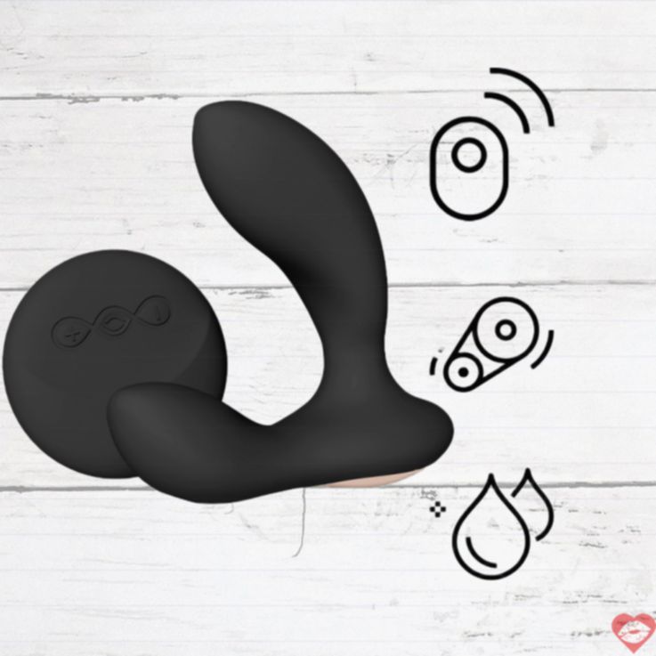 Lelo Hugo 2 Prostate Remote Đen Siêu Mạnh 7cm
