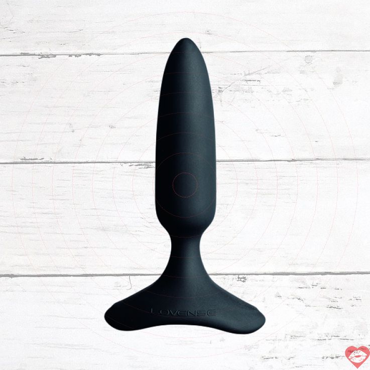 Lovense Hush 2 plug hậu môn đen XS rung app siêu mạnh