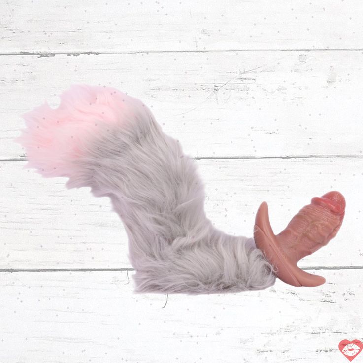 4.7 Inch Fat Penis Butt Plug Rung Thực Tế BDSM Chuyên Nghiệp