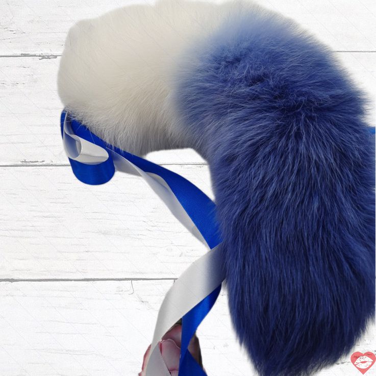 Blue Fox Tail 15Inch Gradient Xinh Đẹp Mơ Mộng