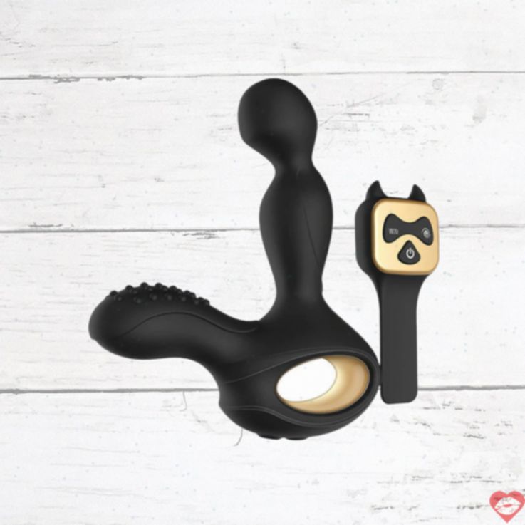 Massager tuyến tiền liệt NV TOYS Cako quay 360 remote ấm tự động mạnh