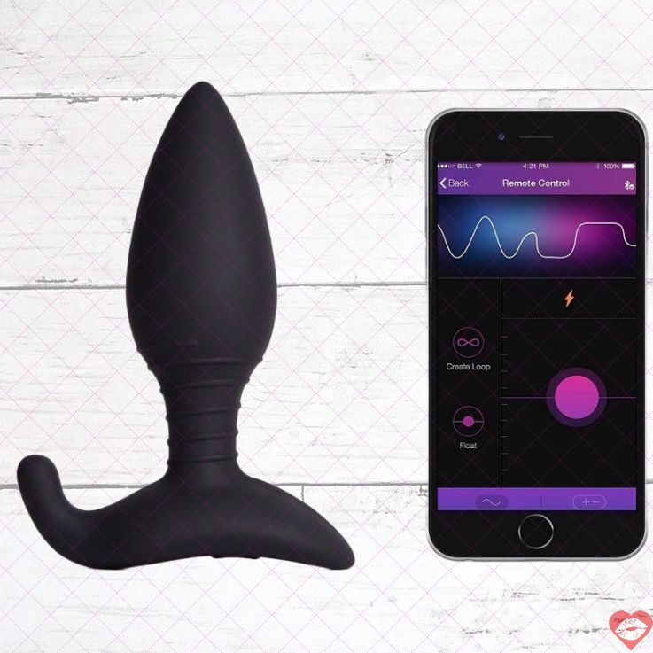 Lovense Hush Plug Đít App Bluetooth Siêu Mạnh