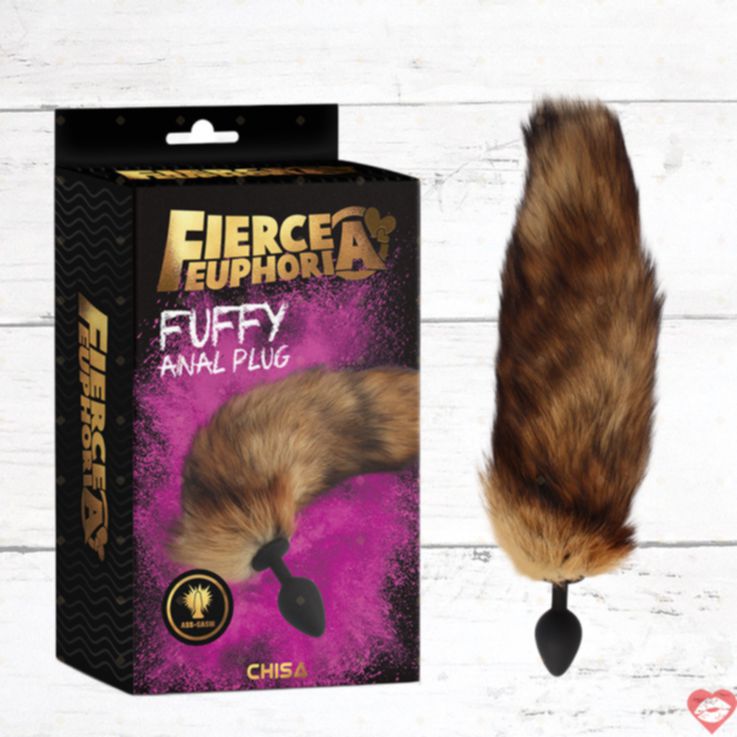 Fierce Euphoria Đuôi Cáo – Plug Lông Xù Nhôm Khoái Lạc 