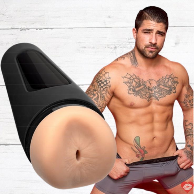 Man Squeeze Ryan Bones Stroker Hậu Môn Thực Tế 