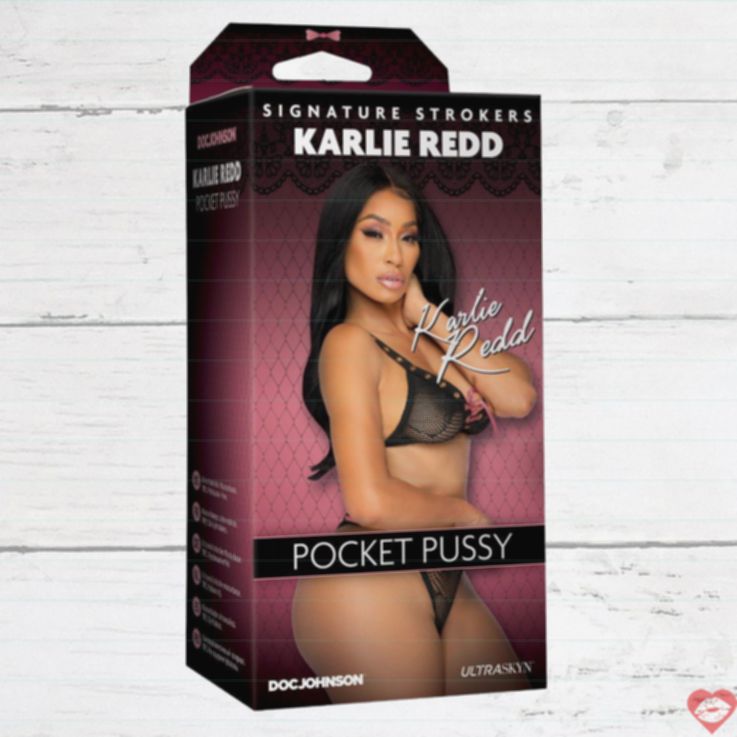 Doc Johnson Karlie Redd Pocket Cup Nâu Siêu Mịn