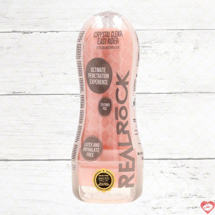 Masturbator RealRock Easy Rider Thịt Màu Hấp Dẫn Đỉnh Cao