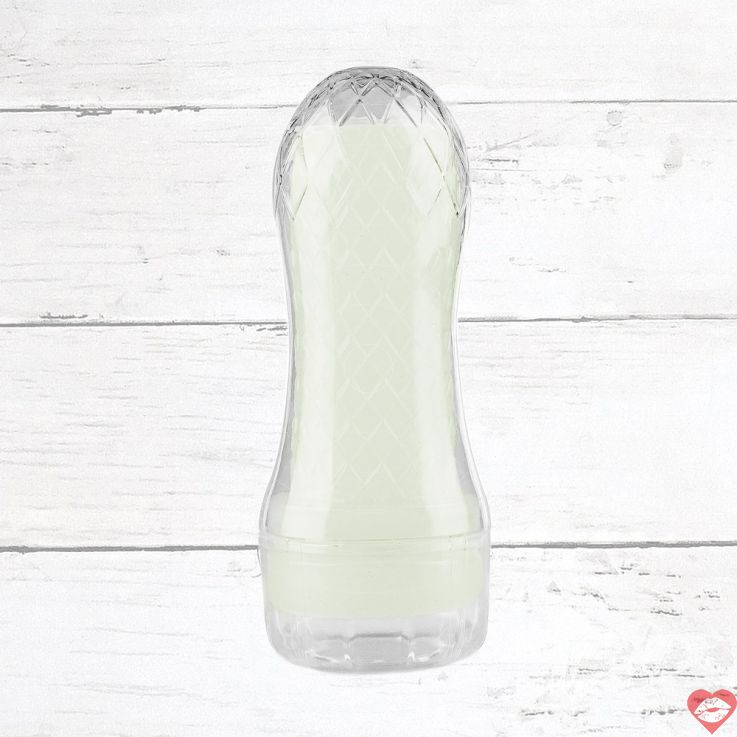 Lovetoy Ribbed Máy Bay Cup Phát Sáng 20cm