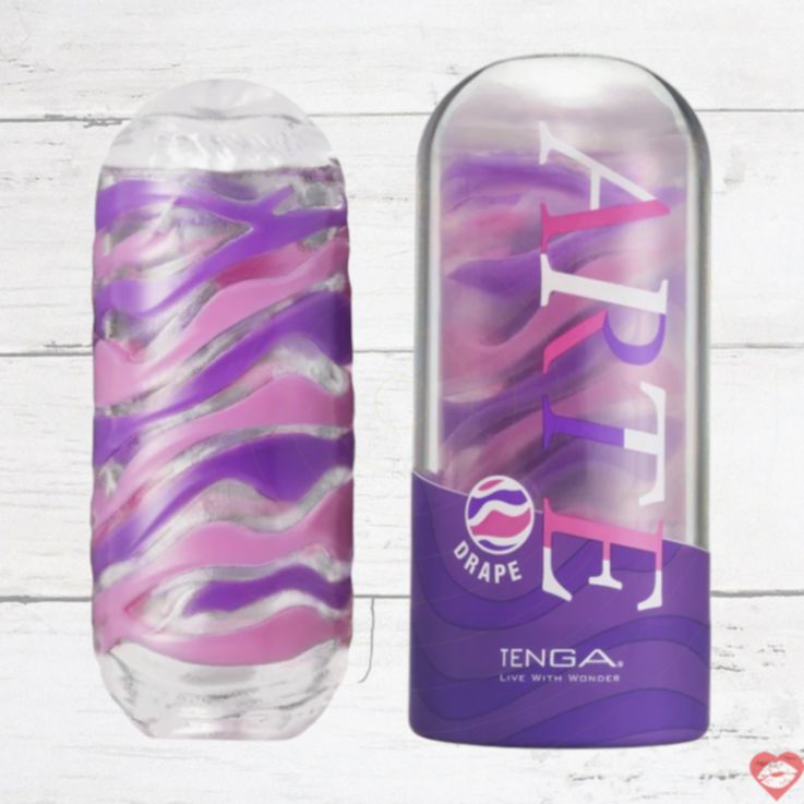 Tenga Arte Tím 13.5cm Dệt Mịn Nhật