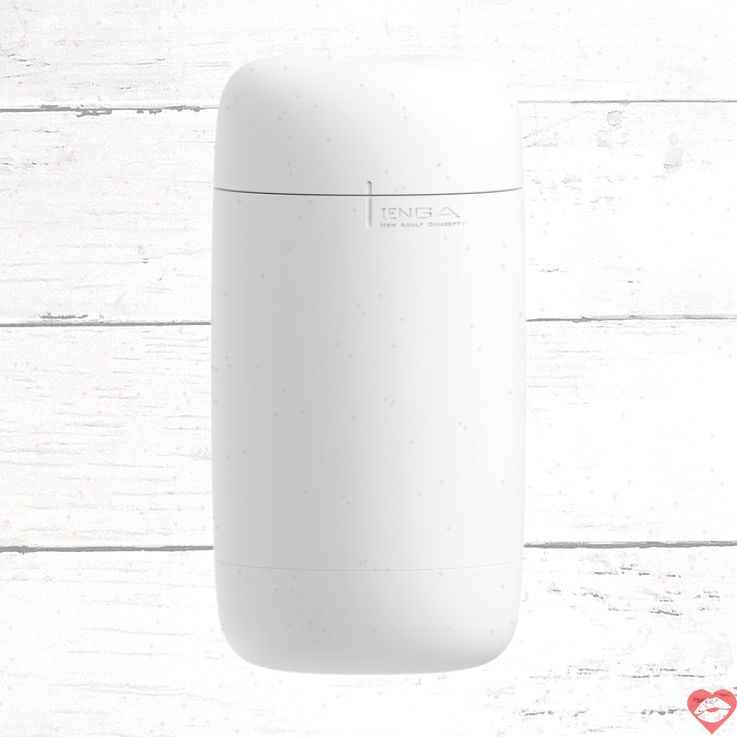 Tenga Puffy Delicate Edges Máy Bay Cup Trắng Mềm