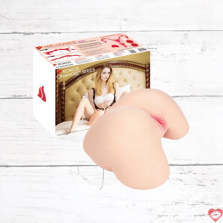 Adel Onahole 001 Hông Thật 2 Lỗ TPE Hàn Quốc