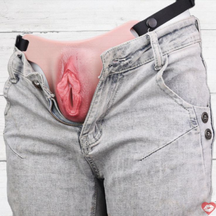 G1156 Miếng Lồn Silicone Đeo Được Nam Gay Thực Tế