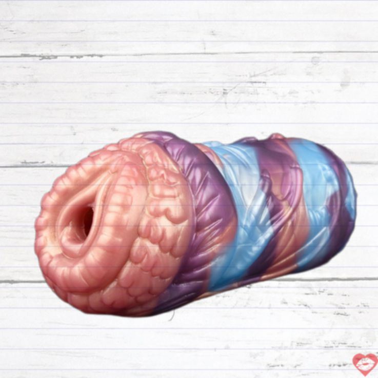 Pocket Pussy Silicone Luyện Tập Màu Sắc Siêu Thực