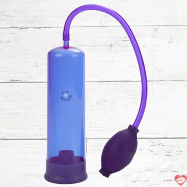 Pump EZ CalExotics Tím 5cm Hút Tăng Kích Siêu Nhanh 