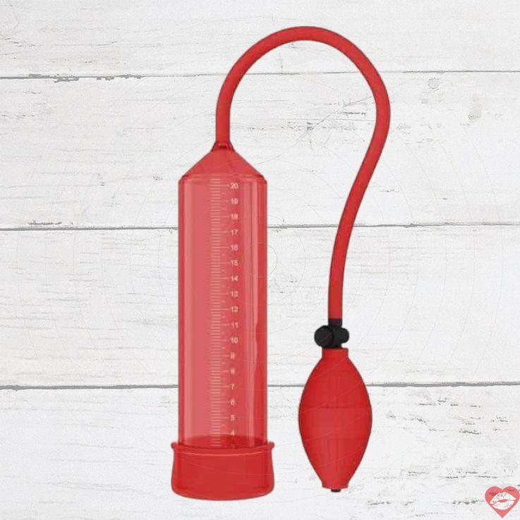 Bơm hút dương vật DjaGa đỏ 5.6cm to lớn cực khoái 