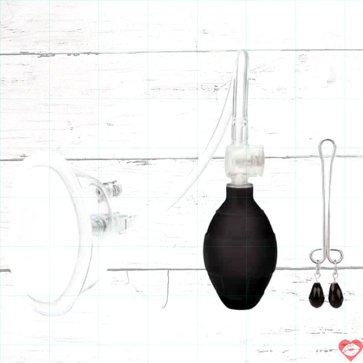Lux Fetish Pussy Pump Hút Clit Kẹp Siêu Mạnh 