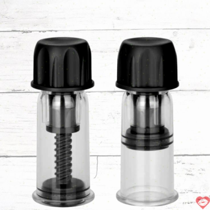 CalExotics Nipple Pump Black Hút Vú Mạnh Nhạy 