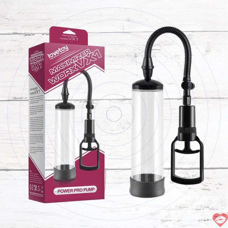 Maximizer VX1 Pump 7cm Trong Suốt Mở Rộng Lớn 