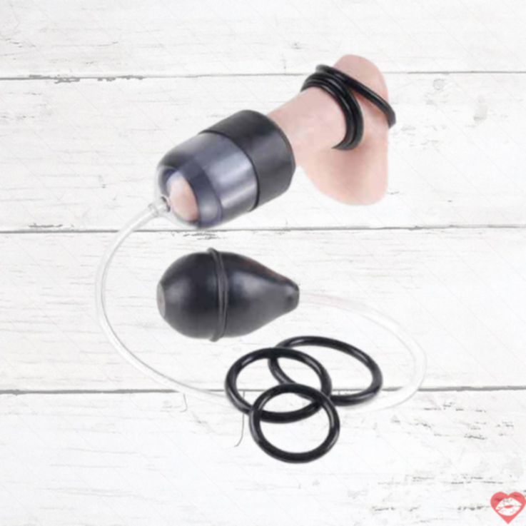 Bơm Đầu Dương Vật Pipedream Fetish Fantasy Đen Hút Mạnh 