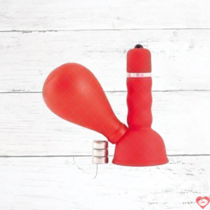 Toyfa Black Red Vibro Núm Vú, Kích Thích Núm Siêu Mạnh Mẽ! 
