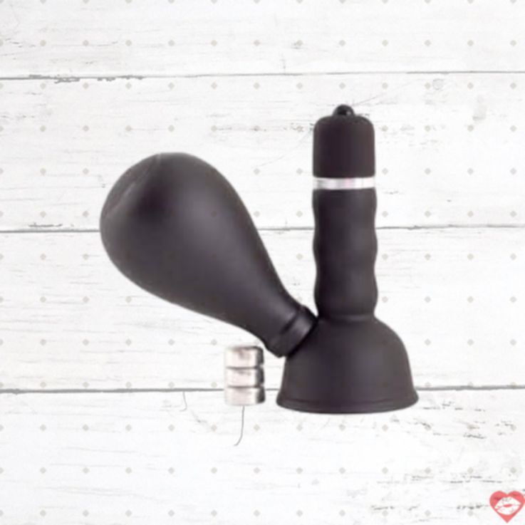 Toyfa Vibrator Nipple Black Red Bơm Rung Siêu Khoái Cảm 