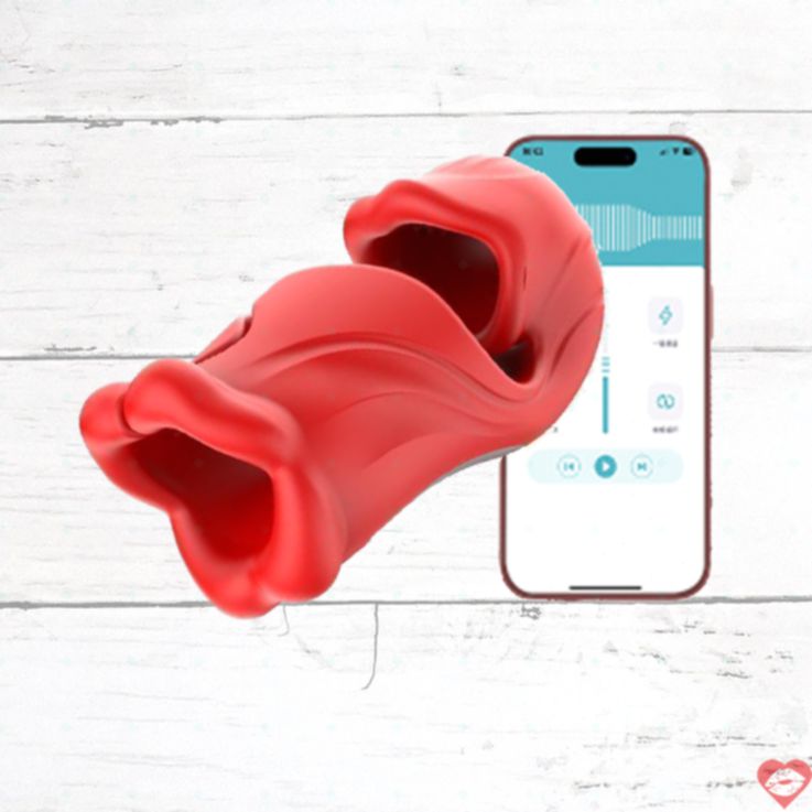 Glans Clip Rung App Điều Khiển Masturbator Nam