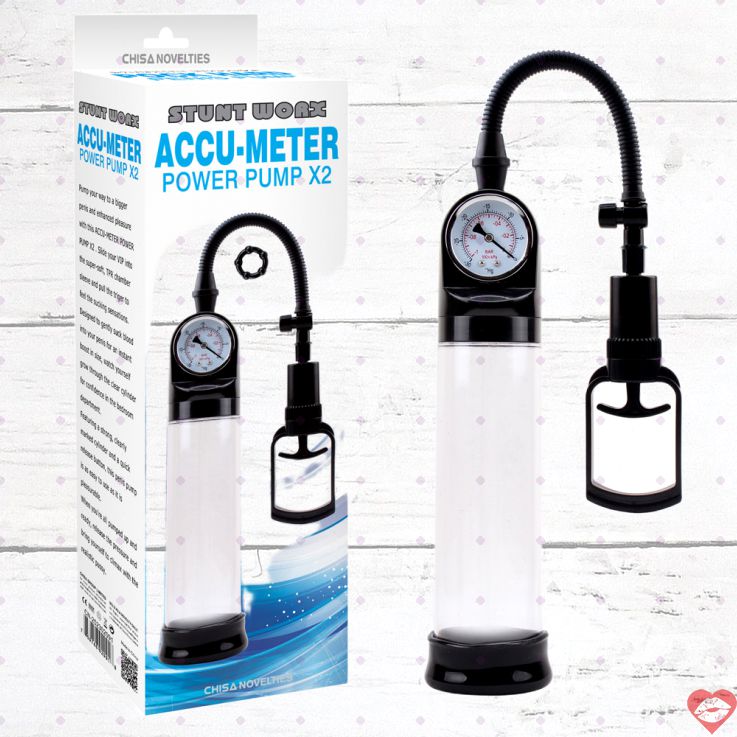 Stunt Worx Accu-Meter Bơm Tăng Cường Cương X2 Hiệu Quả
