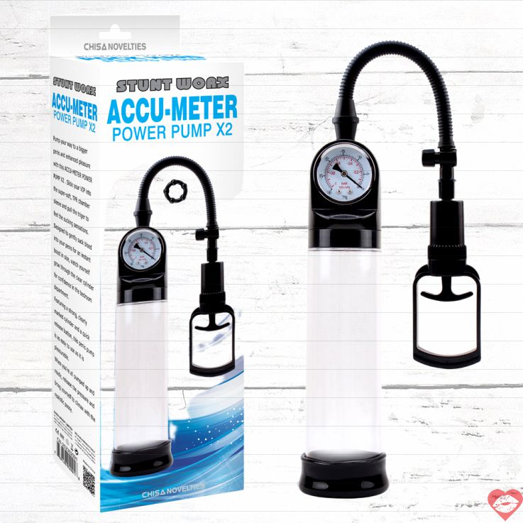 Bơm Tăng Kích Thước Accu Meter X2 Nam 29cm