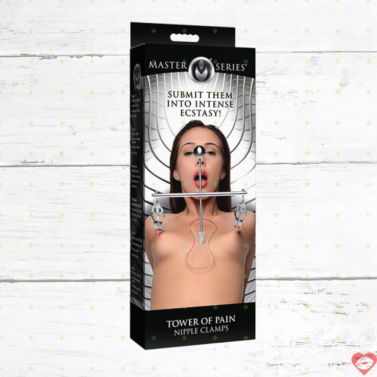 Nipple Clamp Master Series Siết Căng BDSM Đỉnh Cao 