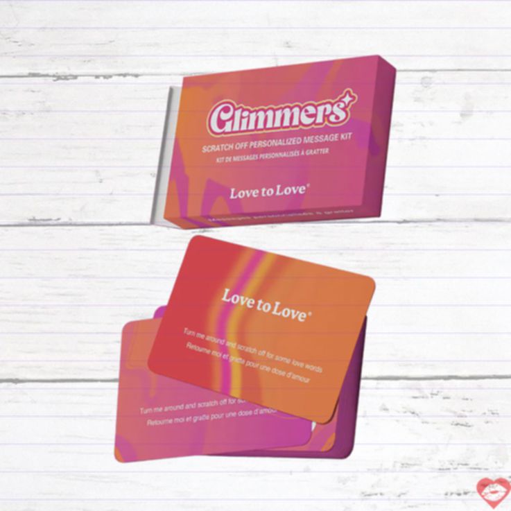 Glimmers Scratch Card Cá Nhân Hóa Dễ Thương 