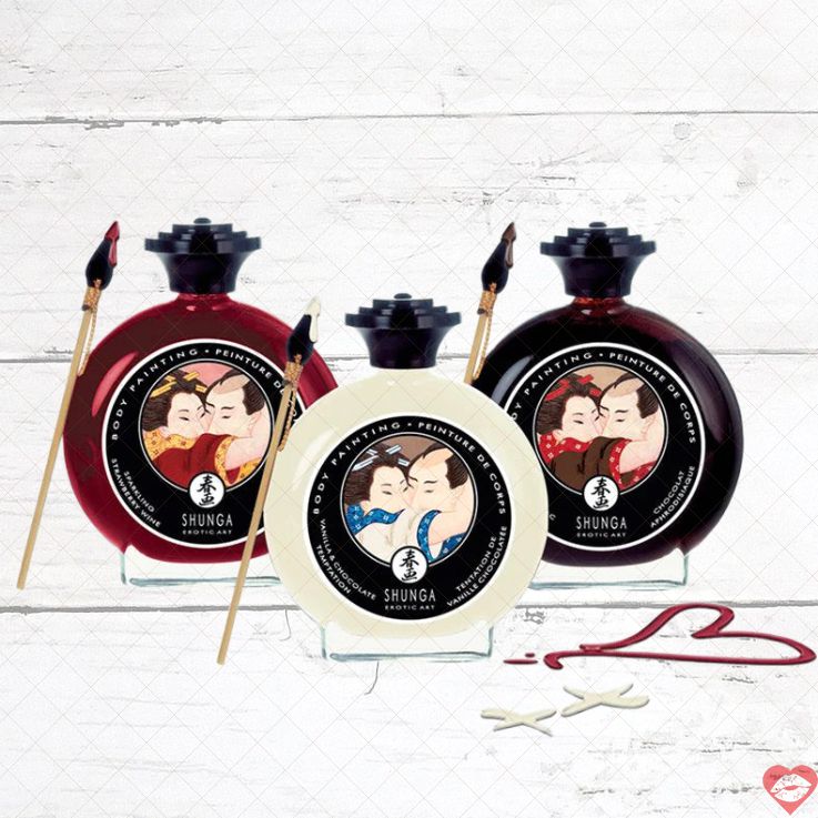 Shunga Body Paint Ăn Được Vẽ Thân Ngọt Ngào Nồng Cháy 