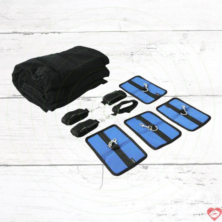 Bộ Trói Giường BDSM Sportsheets Dễ Dàng Siêu Kích Thích 