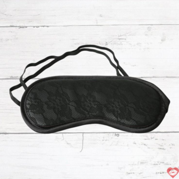 Sportsheets Lace Blindfold Ren Lụa Đen Tăng Cảm Giác Siêu Quyến